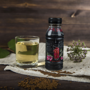 Гречишный чай с малиной