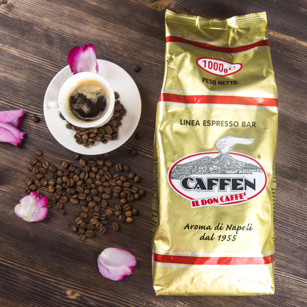 Кофе в зернах, бленд Delizia, светлая обжарка Италия