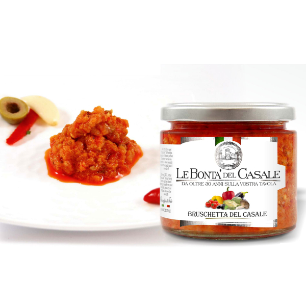 Брускетта по- деревенски  Италия 