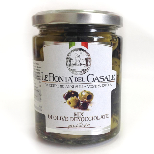 Микс Оливок и Маслин  без косточки Италия 