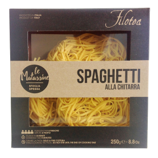 Паста Матассине Спагетти Китарра ручной работы Италия