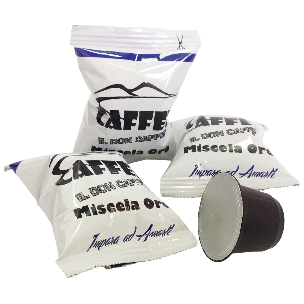 Кофе в капсулах бленд Голд для Nespresso Италия