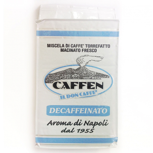 Кофе молотый без кофеина, бленд Decaffeinato  Италия