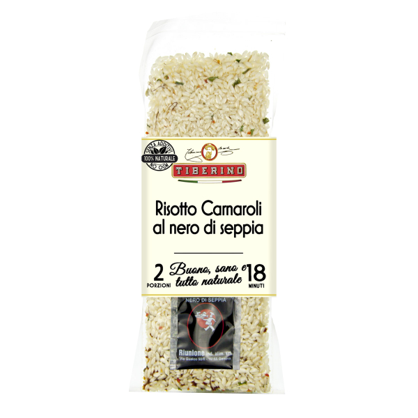 Ризотто «Трапани» с чернилами каракатицы Италия