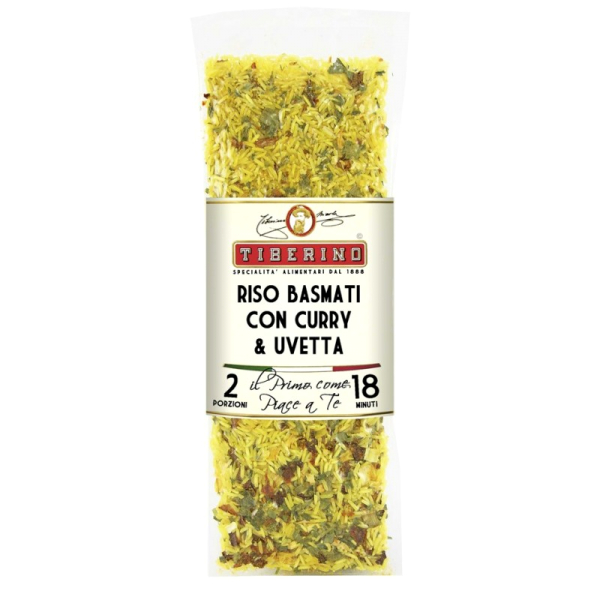 Рис басмати с карри и изюмом Италия