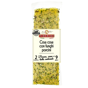 Кускус по-сицилийски с белыми грибами Италия