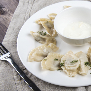 Вареники с картофелем