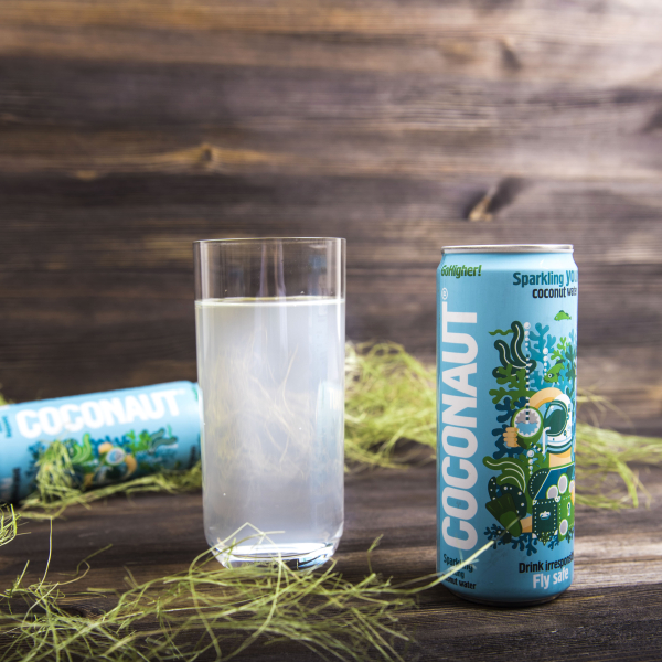 Газированная кокосовая вода Coconaut