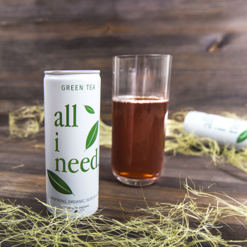 Безалкогольный напиток all i need зеленый чай