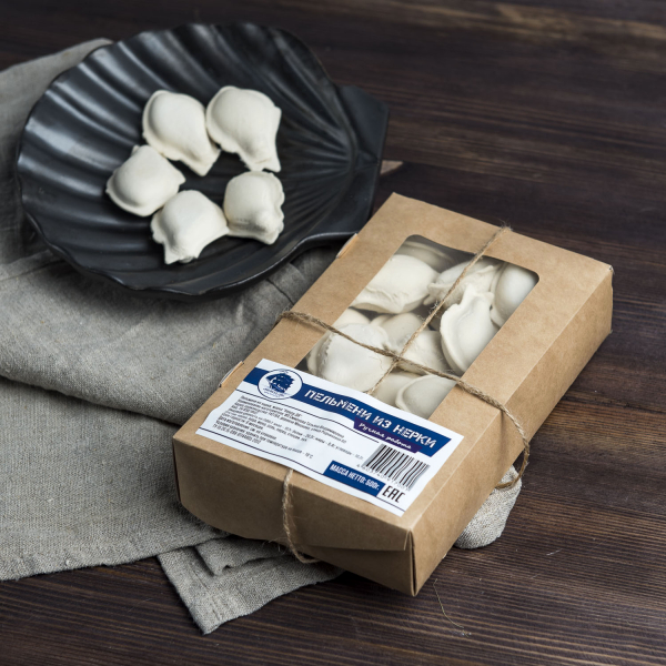 Пельмени из нерки, пачка 500 гр