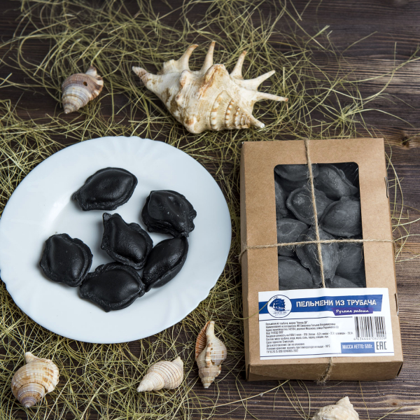 Пельмени из трубача, пачка 500 гр