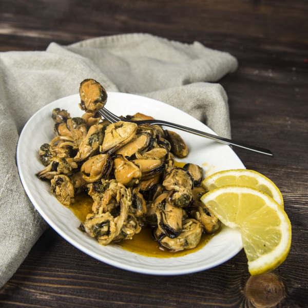 Мидии подкопченные в масле