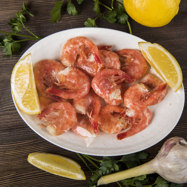 Хвост креветки Магаданской в панцире в/м