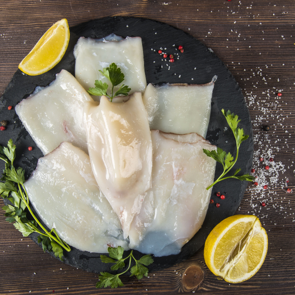 Кальмар Командорский, филе